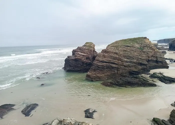 Prázdninový dům Apartamento, Atico, Casa, Playa Catedrales San Cosme de Barreiros (Barreiros, Lugo)